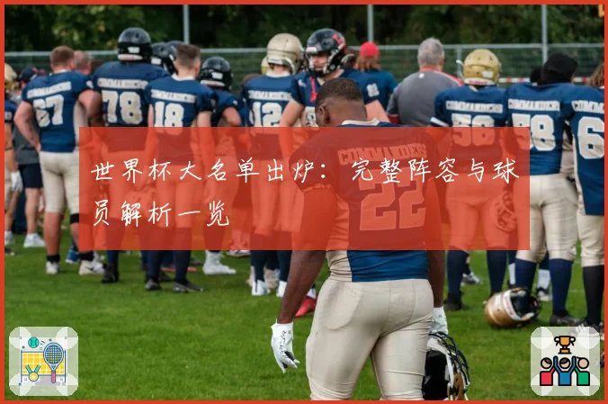 世界杯大名单出炉：完整阵容与球员解析一览